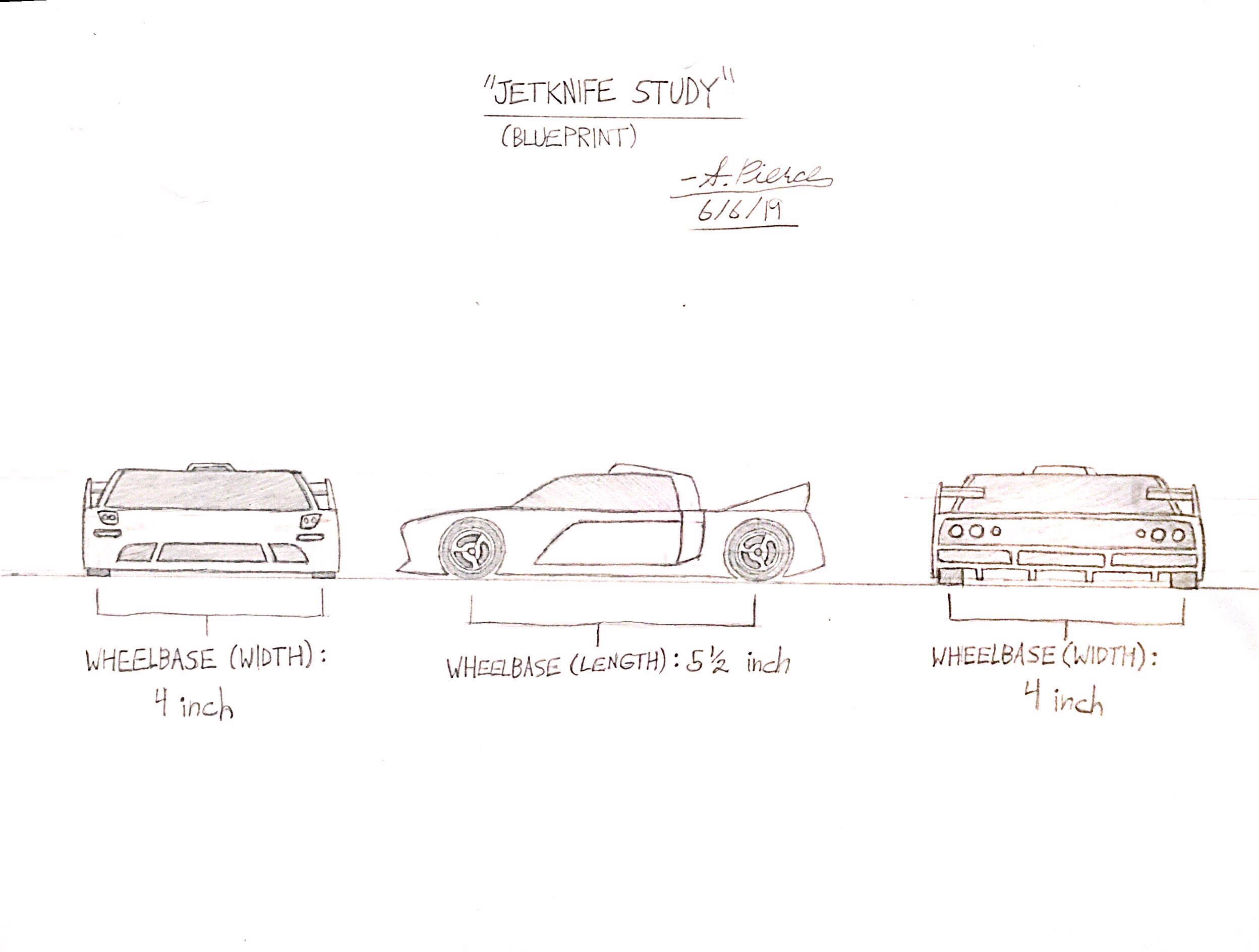 Jetknife Concept Car Study